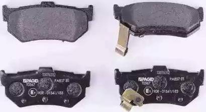 HELLA 8DB 355 006-281 - Set placute frana,frana disc aaoparts.ro