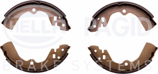 HELLA 8DB 355 000-931 - Set saboti frana aaoparts.ro