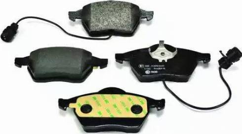 HELLA 8DB 355 008-531 - Set placute frana,frana disc aaoparts.ro