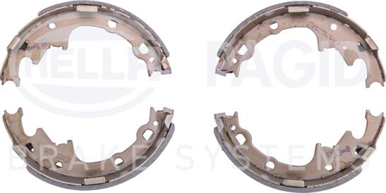 HELLA 8DB 355 002-371 - Set saboti frana aaoparts.ro