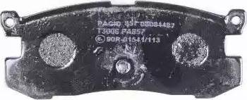 HELLA 8DB 355 016-361 - Set placute frana,frana disc aaoparts.ro