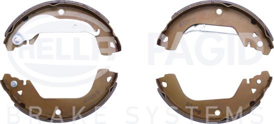 HELLA 8DB 355 022-391 - Set saboti frana aaoparts.ro
