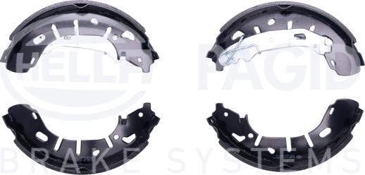 HELLA 8DB 355 022-221 - Set saboti frana aaoparts.ro