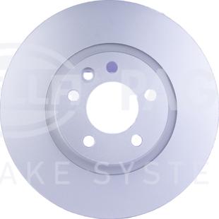 HELLA 8DD 355 109-681 - Disc frana aaoparts.ro