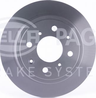 HELLA 8DD 355 104-951 - Disc frana aaoparts.ro