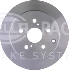 HELLA 8DD 355 105-421 - Disc frana aaoparts.ro