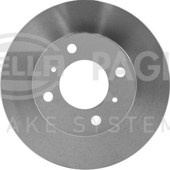 HELLA 8DD 355 105-761 - Disc frana aaoparts.ro