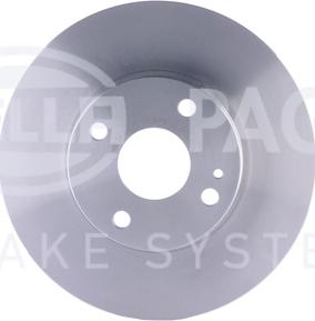 HELLA 8DD 355 106-491 - Disc frana aaoparts.ro