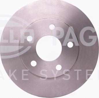 HELLA 8DD 355 106-011 - Disc frana aaoparts.ro