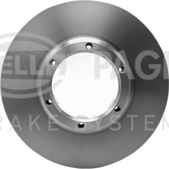 HELLA 8DD 355 100-031 - Disc frana aaoparts.ro