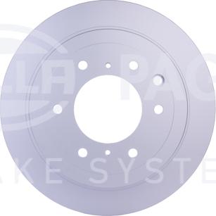 HELLA 8DD 355 119-091 - Disc frana aaoparts.ro