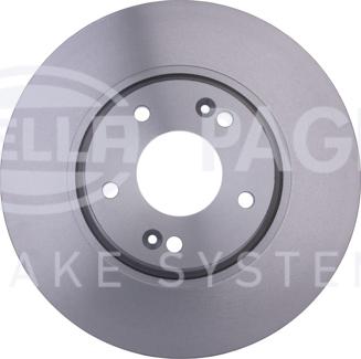 HELLA 8DD 355 114-511 - Disc frana aaoparts.ro