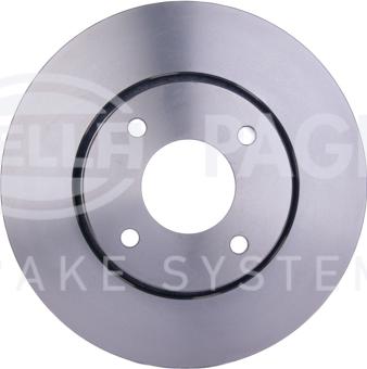 HELLA 8DD 355 116-531 - Disc frana aaoparts.ro