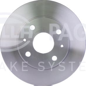 HELLA 8DD 355 110-701 - Disc frana aaoparts.ro