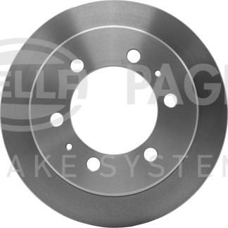 HELLA 8DD 355 112-001 - Disc frana aaoparts.ro