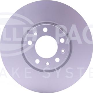 HELLA 8DD 355 117-331 - Disc frana aaoparts.ro