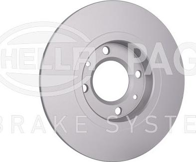 HELLA 8DD 355 133-691 - Disc frana aaoparts.ro