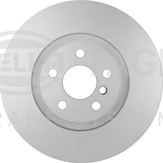 HELLA 8DD 355 122-641 - Disc frana aaoparts.ro