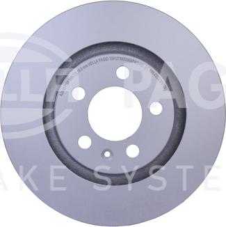 HELLA 8DD 355 127-301 - Disc frana aaoparts.ro