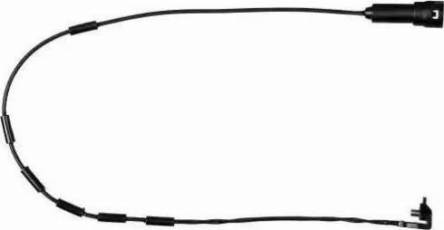 HELLA 8DK 355 250-131 - Senzor de avertizare,uzura placute de frana aaoparts.ro