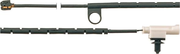 HELLA 8DK 355 252-151 - Senzor de avertizare,uzura placute de frana aaoparts.ro