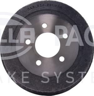 HELLA 8DT 355 300-721 - Tambur frana aaoparts.ro