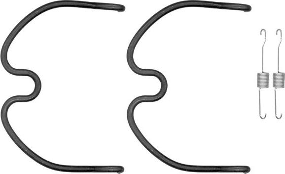 HELLA 8DZ 355 200-851 - Set accesorii, sabot de frana aaoparts.ro