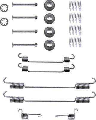 HELLA 8DZ 355 200-341 - Set accesorii, sabot de frana aaoparts.ro