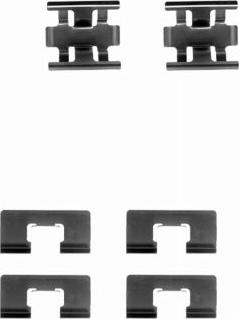 HELLA 8DZ 355 202-261 - Set accesorii, placute frana aaoparts.ro