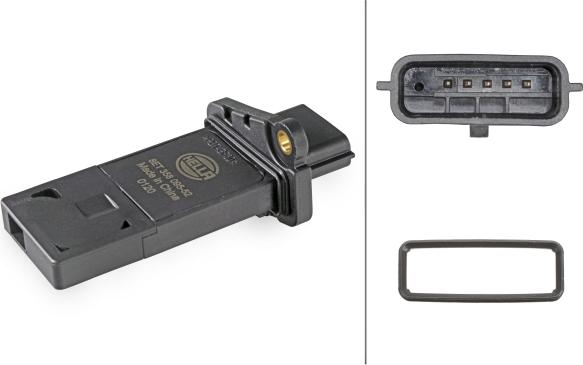 HELLA 8ET 009 142-081 - Senzor debit aer aaoparts.ro