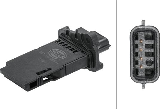 HELLA 8ET 358 095-541 - Senzor debit aer aaoparts.ro