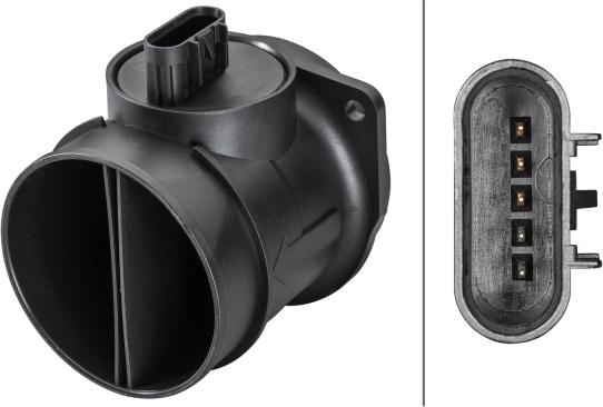 HELLA 8ET 358 166-281 - Senzor debit aer aaoparts.ro