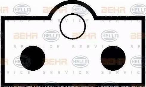 HELLA 8EW 009 144-741 - Ventilator, radiator aaoparts.ro