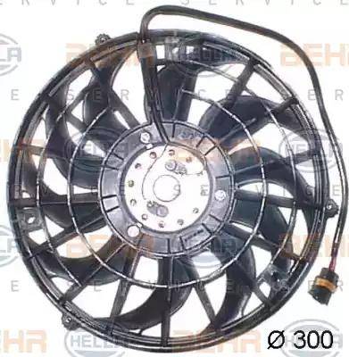 HELLA 8EW 009 157-311 - Ventilator, radiator aaoparts.ro