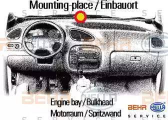 HELLA 8EW 009 100-021 - Ventilator, habitaclu aaoparts.ro