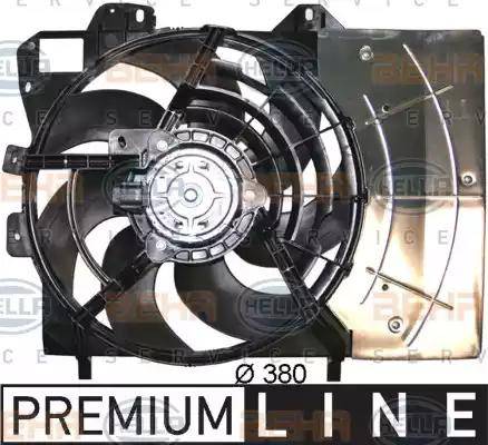 HELLA 8EW 351 043-541 - Ventilator, radiator aaoparts.ro