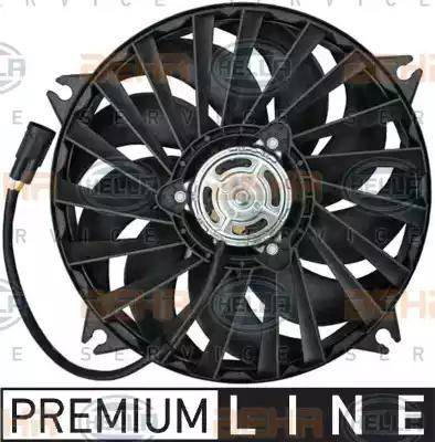 HELLA 8EW 351 043-741 - Ventilator, radiator aaoparts.ro