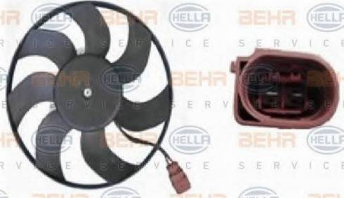 HELLA 8EW 351 039-181 - Ventilator, radiator aaoparts.ro