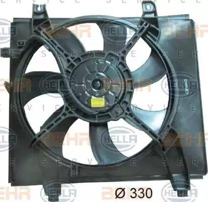 HELLA 8EW 351 034-461 - Ventilator, radiator aaoparts.ro