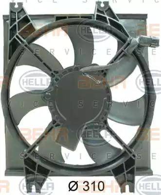 HELLA 8EW 351 034-531 - Ventilator,aer conditionat aaoparts.ro