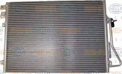 HELLA 8FC 351 343-431 - Condensator, climatizare aaoparts.ro