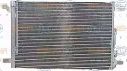 HELLA 8FC 351 343-111 - Condensator, climatizare aaoparts.ro