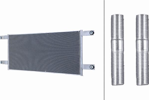 HELLA 8FC 366 220-011 - Condensator, climatizare aaoparts.ro