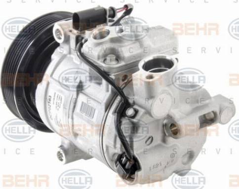 HELLA 8FK 351 008-261 - Compresor, climatizare aaoparts.ro