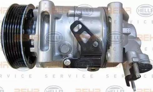 HELLA 8FK 351 003-281 - Compresor, climatizare aaoparts.ro