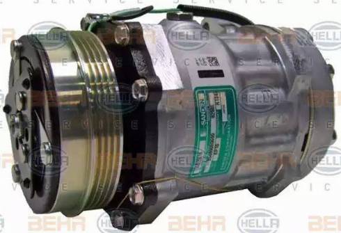 HELLA 8FK 351 002-491 - Compresor, climatizare aaoparts.ro