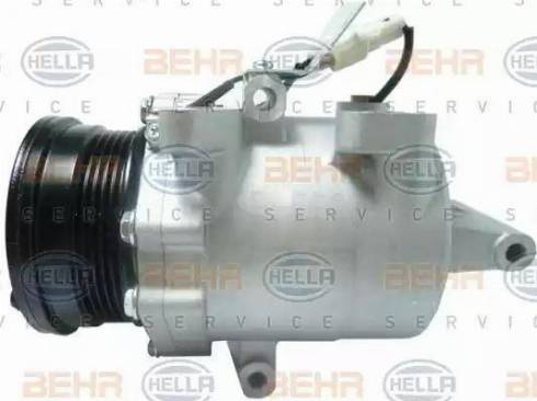 HELLA 8FK 351 109-961 - Compresor, climatizare aaoparts.ro