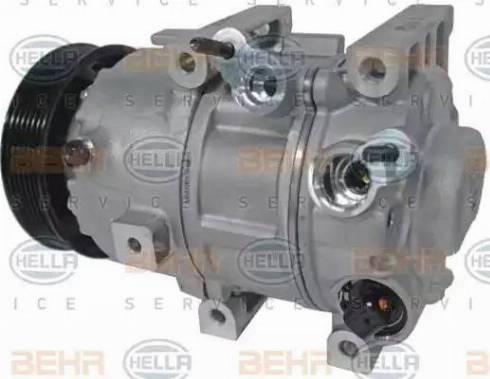 HELLA 8FK 351 106-321 - Compresor, climatizare aaoparts.ro