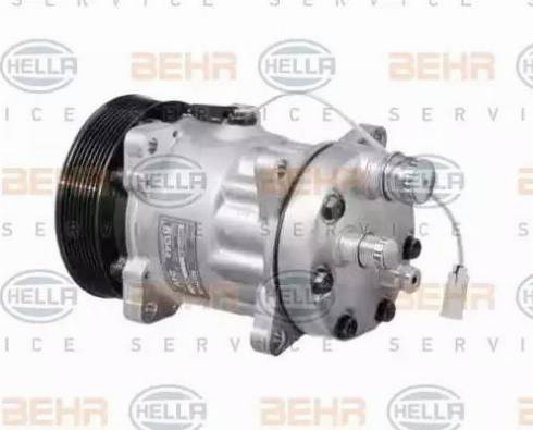 HELLA 8FK 351 119-271 - Compresor, climatizare aaoparts.ro