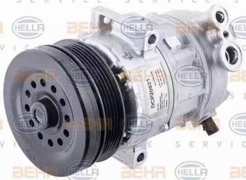 HELLA 8FK 351 114-281 - Compresor, climatizare aaoparts.ro